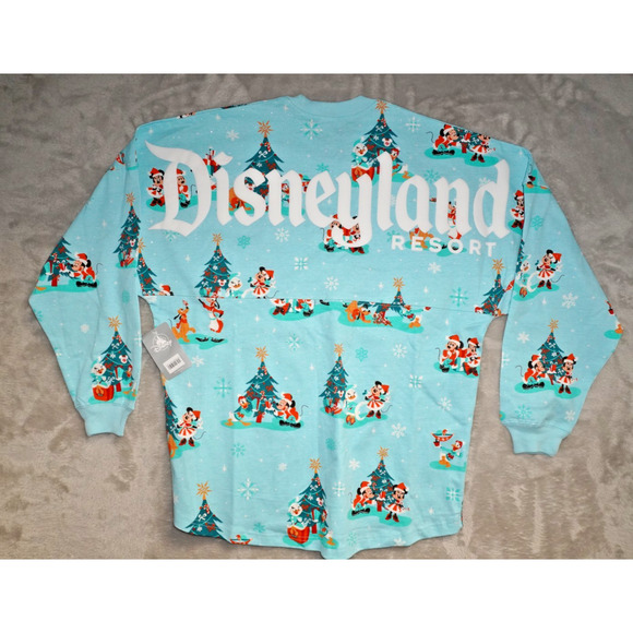 Disneyland Resort Christmas Spirit Jersey Holiday Mickey Mouse Size Small NWT - Picture 3 of 9